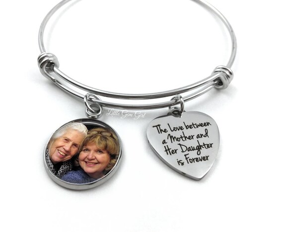 The Love Between Mother Daughter Forever Personalized Photo