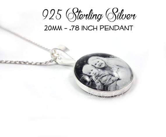 Sterling Silver photo locket necklaces, personalised with your photos – The  Locket Shop