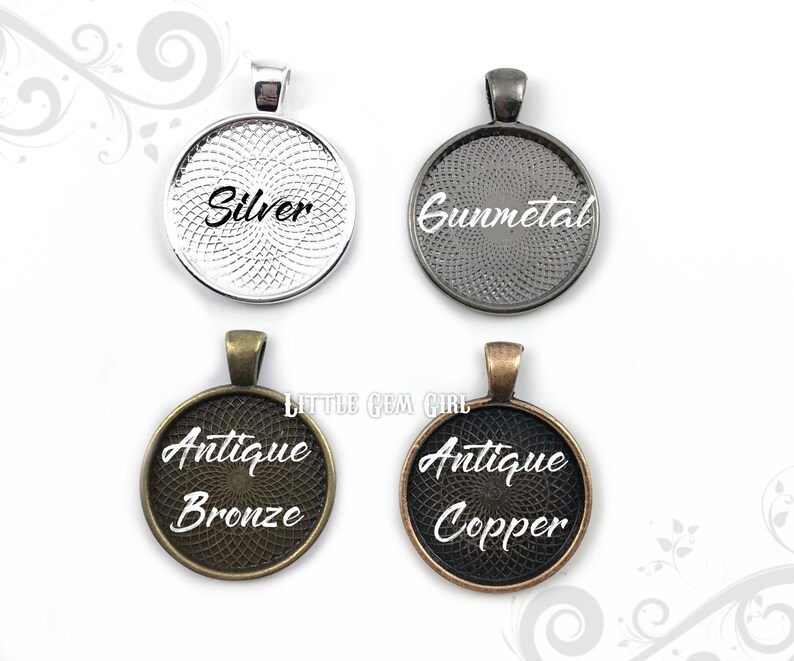 Death leaves a Heartache Custom Photo Double Sided Memorial Charm for Loss of Loved One or Pet, Reversible Personalized In Memory Jewelry image 5