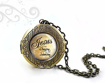 Jesus Locket - Etsy