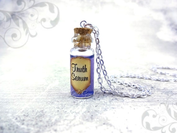Potion vial necklace discount
