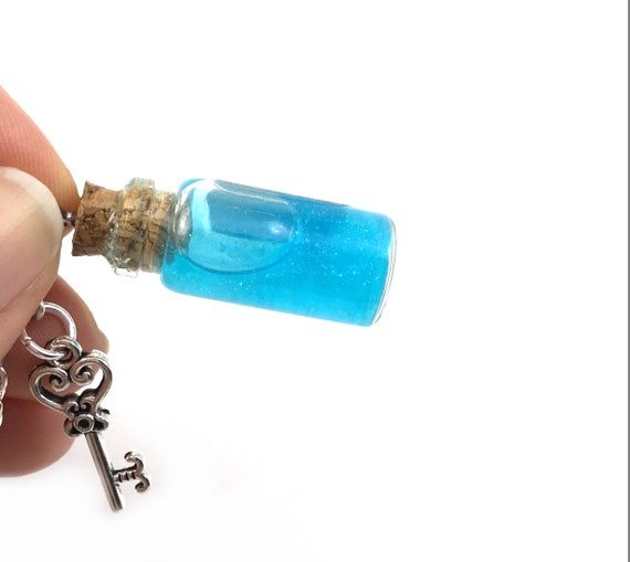 Eat Me Drink Me ボトルネックレスセット オリジナルデザイン - 不思議  