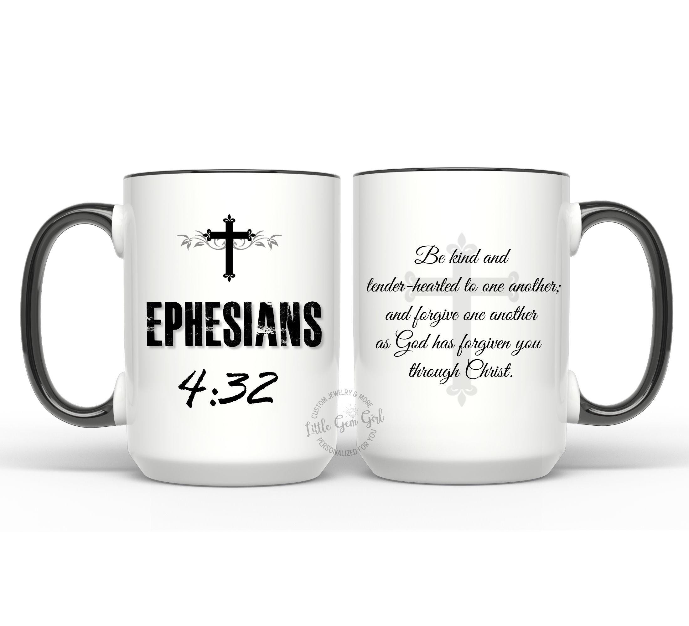 Custom Bible Verse Coffee Mug - Personalized With Bible Verse of Your ...