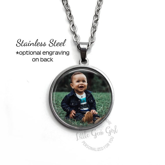 Photo engraved jewellery sale