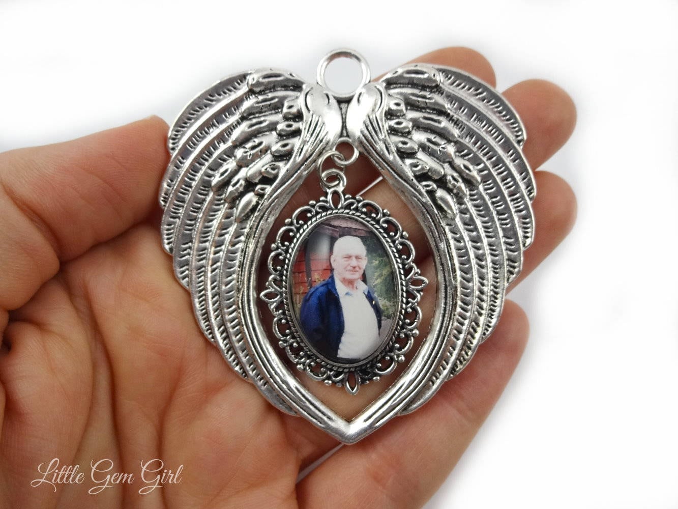 Custom Photo Memorial Christmas Tree Ornament Personalized Etsy UK