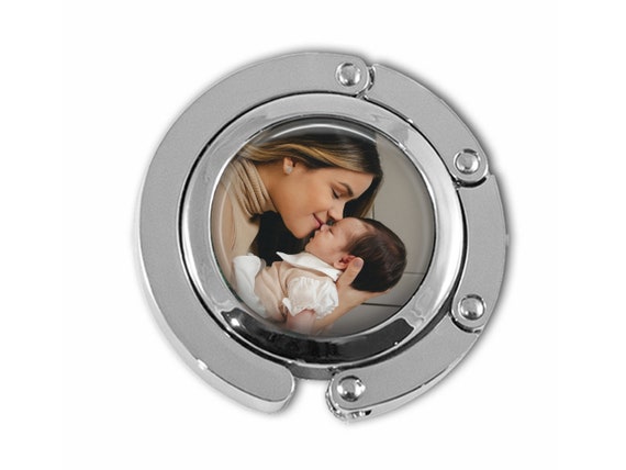 Custom Photo Purse Hook Personalized Picture Purse Hanger Custom Purse  Holder Diaper Bag Hanger Umbrella Hanger Hook Mother's Day 