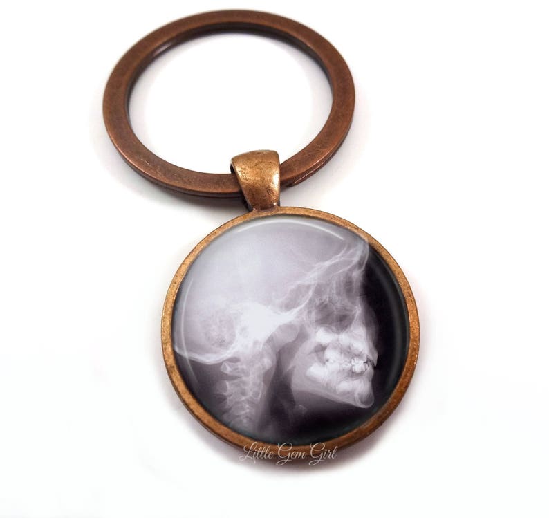Skeleton Xray Necklace Human Skull X Ray Pendant Jewelry 4 Etsy