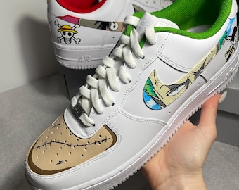 Custom Hand-Painted Sneakers – Anime Design, Unisex Shoes exclusive