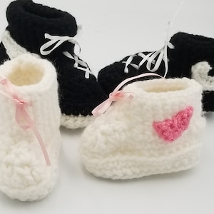 Nike Baby Booties Baby Boy  or Baby Girl Newborn  Slippers Crocheted
