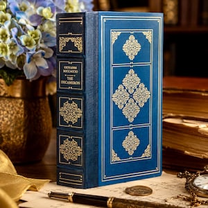 Vintage 1981 The Decameron by Giovanni Boccaccio, Franklin Library Oxford University Press, Leather Spine Classic Book, Dark Acadamia Decor