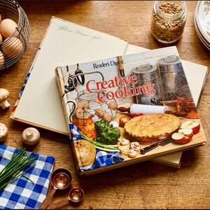 Grandmacore Vintage 1978 Reader’s Digest Creative Cooking Cookbook (personalized)