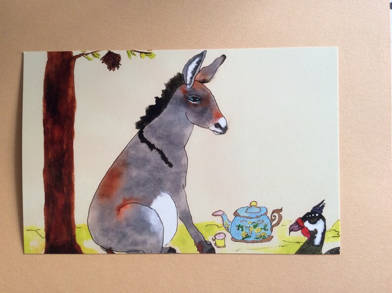 You and Me 5.5 x 8.5 postcard
