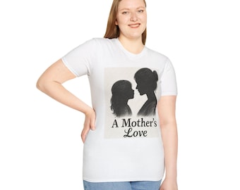 Camiseta "Amor de Madre" / Silueta de Madre e Hija