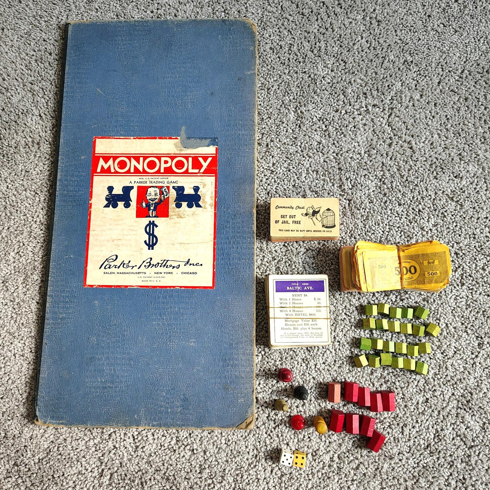 Monopoly 1935 - Etsy 日本