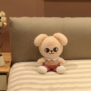 Stray Kids Skzoo Plush, Kpop Zootopia Plush Toy, Cute Animal Stuffed Plushie, Soft Kawaii Collectible Plush, Fan Gift For Kids teen PuppyM