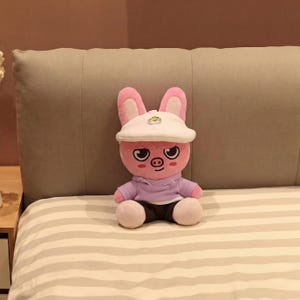 Stray Kids Skzoo Plush, Kpop Zootopia Plush Toy, Cute Animal Stuffed Plushie, Soft Kawaii Collectible Plush, Fan Gift For Kids teen Dwaekki