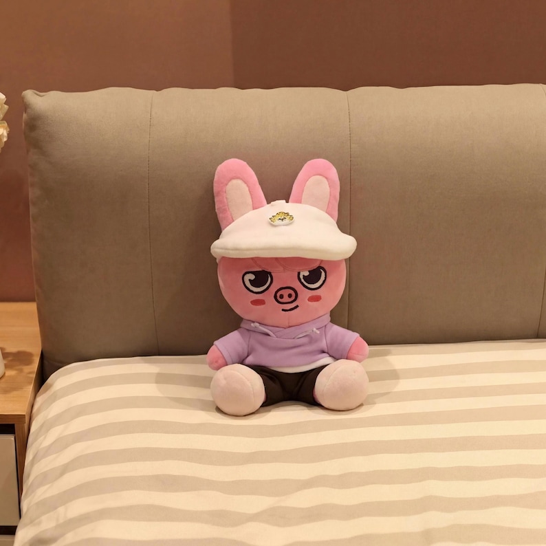 Stray Kids Skzoo Plush, Kpop Zootopia Plush Toy, Cute Animal Stuffed Plushie, Soft Kawaii Collectible Plush, Fan Gift For Kids teen Dwaekki
