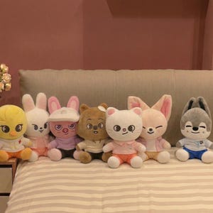 Stray Kids Skzoo Plush, Kpop Zootopia Plush Toy, Cute Animal Stuffed Plushie, Soft Kawaii Collectible Plush, Fan Gift For Kids teen image 14