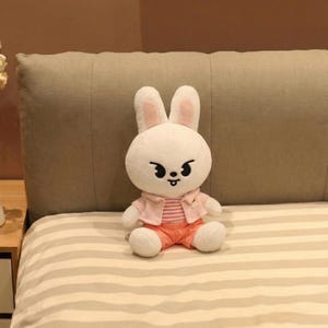Stray Kids Skzoo Plush, Kpop Zootopia Plush Toy, Cute Animal Stuffed Plushie, Soft Kawaii Collectible Plush, Fan Gift For Kids teen Leebit