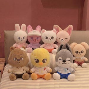 Stray Kids Skzoo Plush, Kpop Zootopia Plush Toy, Cute Animal Stuffed Plushie, Soft Kawaii Collectible Plush, Fan Gift For Kids teen image 1