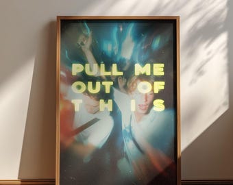 Fred Again 'USB' Poster for Bedroom, Unframed A4/A3/A2/A1, Wall