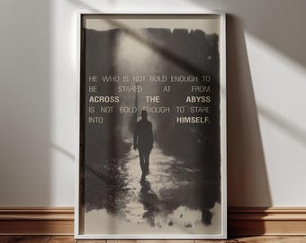 Silent Hill 2 Memo Poster | PS2 Game Quote | Horror Game Fan Gift