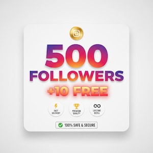 500+ Instagram Followers-Wachstums-Methode | Sicher und ohne Tropfen | Organische Instagram-Follower | Boost Instagram Profil | Digitaler Download