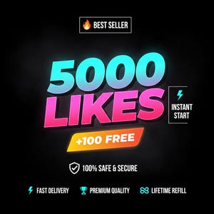 5k Organic TikTok Likes kaufen | Echtes aktives Publikum | Keine Auto-Followers | Schnelle Lieferung
