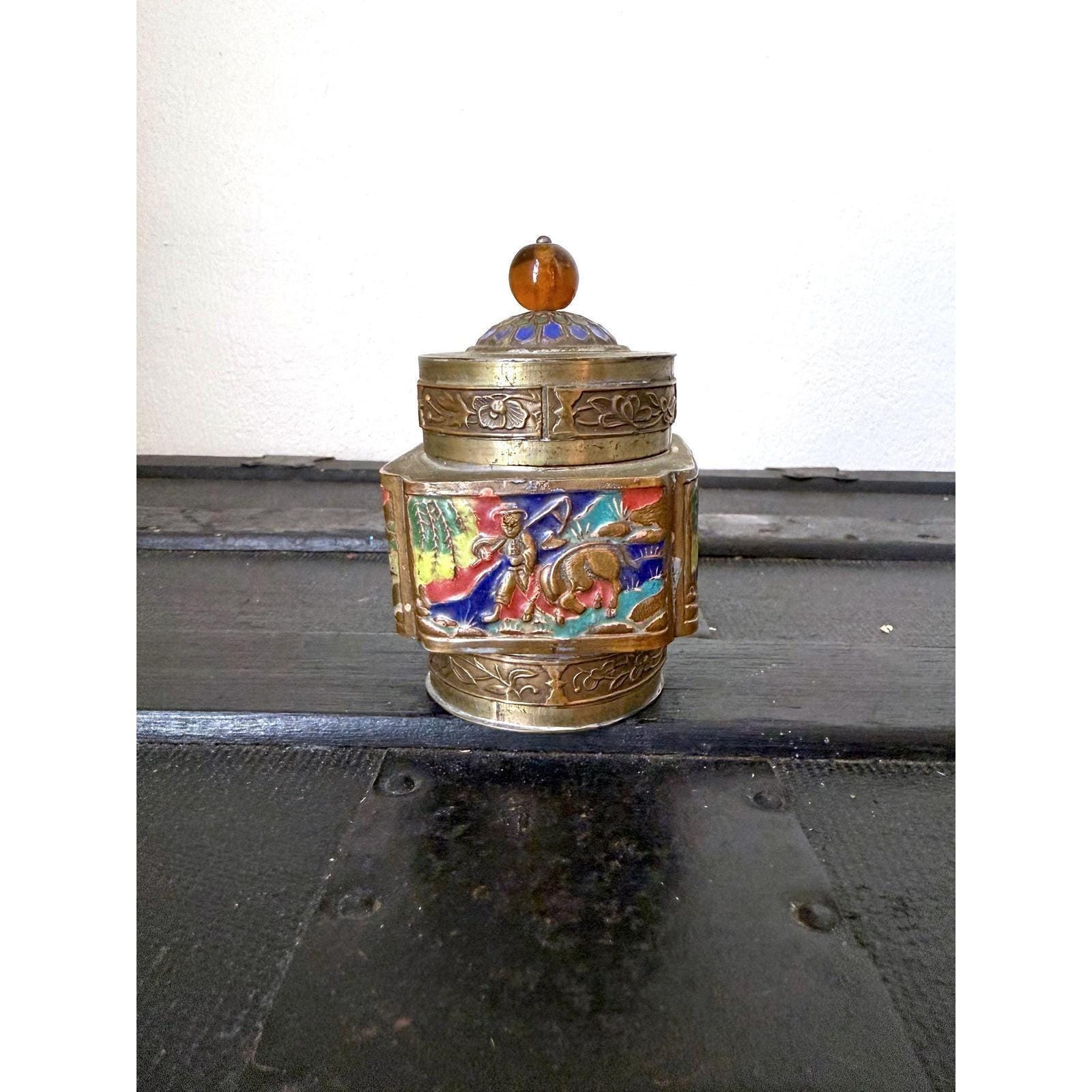 Antique Chinese Tea Caddy - Etsy - Page 2