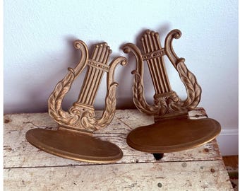 Vintage Gold Wall Shelves Pair Faux Carved Wood Florentine 1960s Syroco Wood