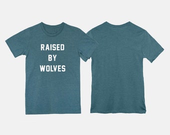 Raised By Wolves Unisex Tee, color tshirts
