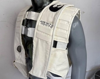 Chaleco de cosplay de piloto de X-Wing inspirado en Poe Dameron, hecho a mano