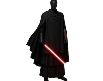 Costume da cosplay di Qimir Star Wars / Vestito da The Stranger di The Acolyte / Abito personalizzato fatto a mano per uomo
