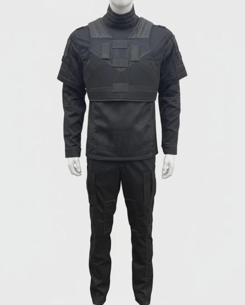 Traje de vuelo mandaloriano de Boba Fett hecho a mano / Disfraz de cosplay de 3 piezas imagen 1