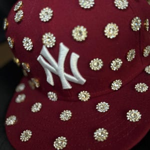 Bejeweled Fitted Hat - Etsy display picture 1