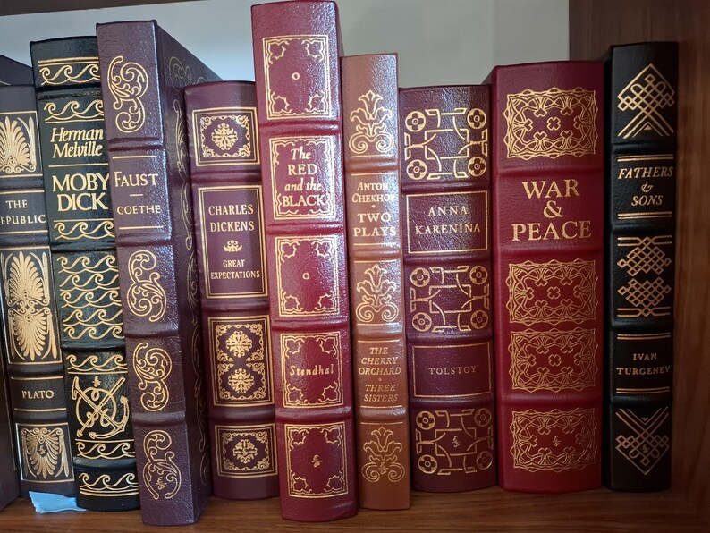Easton Press Leatherbound Classics 60 Book Collection the 100