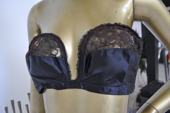 Vintage Bra from the 40s strapless - image 1