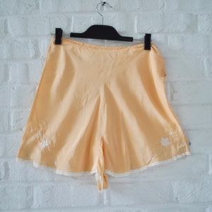 1920s silk pantaloon short Vintage Lingerie