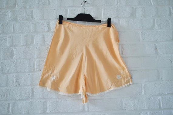 1920s silk pantaloon short Vintage Lingerie