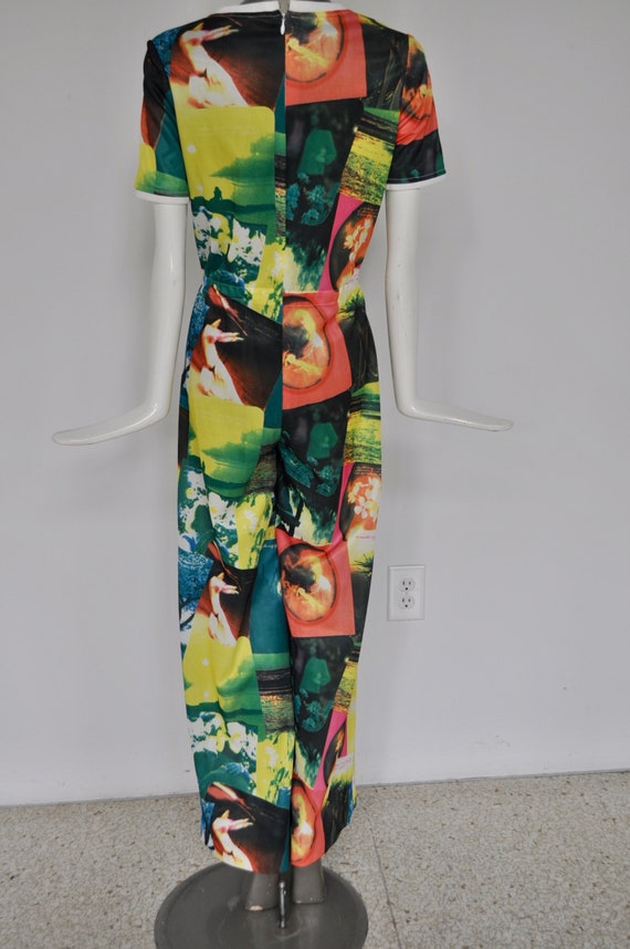 Palazzo Jumpsuit 1970s great print - image 6