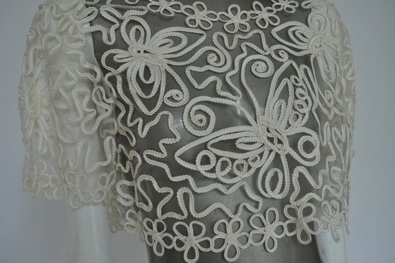 Handmade lace top from the 1930s - image 2