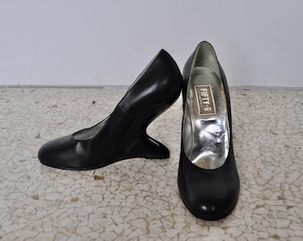 High heels from the 90s ,unique heel brand Fifty '6 sz 38