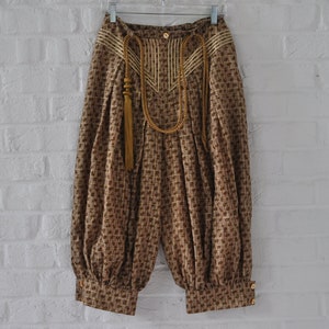 Puffy pants from the 70s designed by Lutz Teutloff Germany