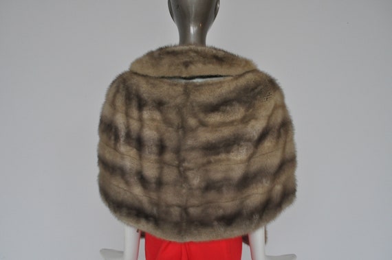 Grey mink fur stole 1950s get 20% discount w code - image 4