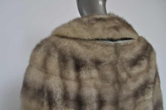Grey mink fur stole 1950s get 20% discount w code - image 5