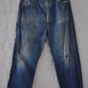 Vintage Mens Sanforized Denim Jeans Circa 1940s - Etsy