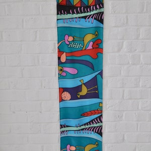 Silk Scapes Scarf/shawl 1992  Art print