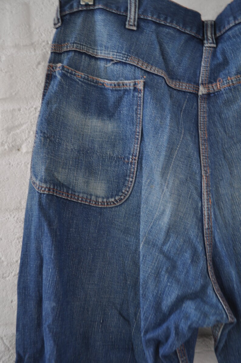 Vintage Mens Sanforized Denim Jeans Circa 1940s - Etsy