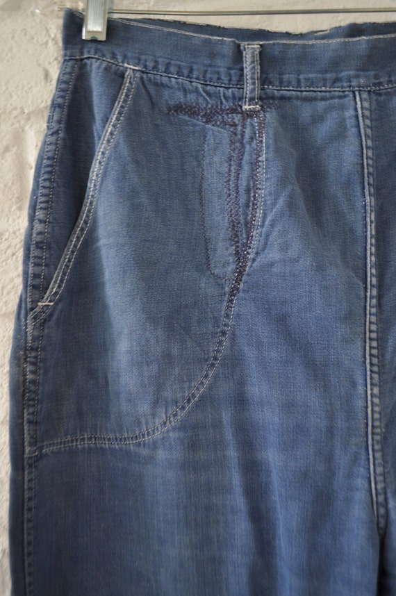 Mens vintage denim jeans circa 1950s - image 3