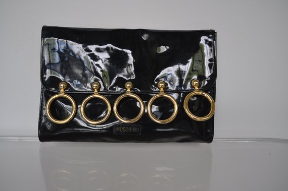 Moschino clutch 90s